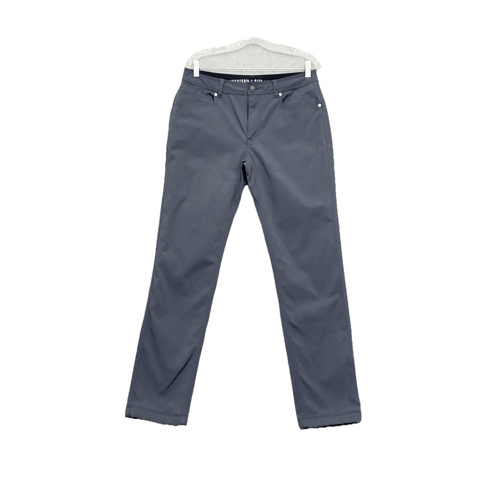 Western Rise Evolution Pants Mens 32x31 Grey Technical Performance Stretch Chino